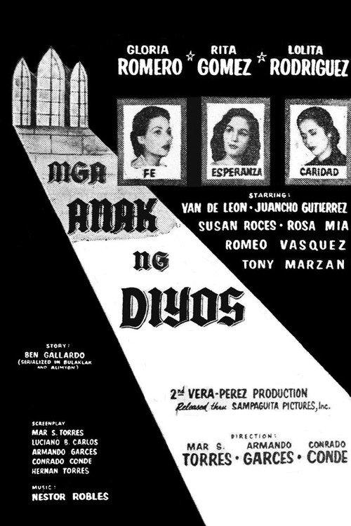 Mga Anak ng Diyos 1957 official movie poster