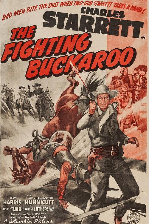 The Fighting Buckaroo 1943 official movie poster