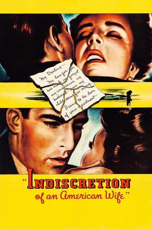 Indiscretion of an American Wife 1953 official movie poster