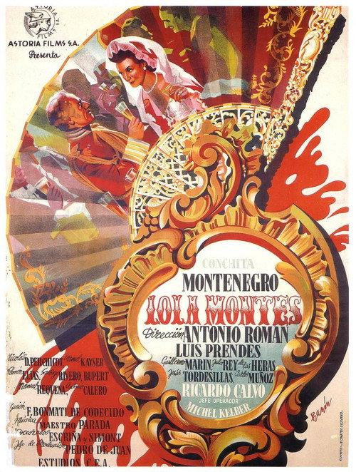 Lola Montes 1944 official movie poster
