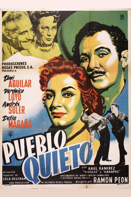 Pueblo quieto 1955 official movie poster