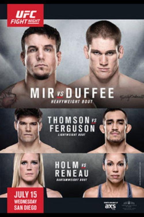 UFC Fight Night 71: Mir vs. Duffee 2015 official movie poster