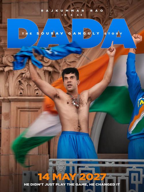 Dada - The Sourav Ganguly Story 2027 official movie poster