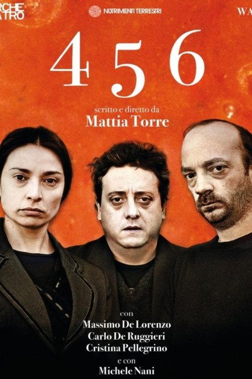 Il teatro di Mattia Torre : 456 2022 official movie poster