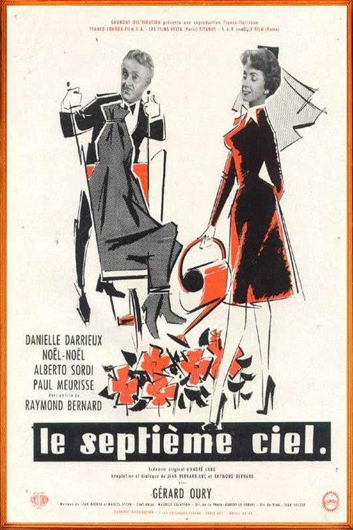 Seventh Heaven 1958 official movie poster
