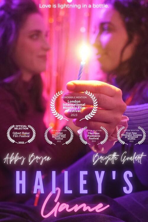 Hailey's Game 2022 official movie poster