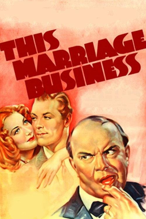 This Marriage Business 1938 official movie poster
