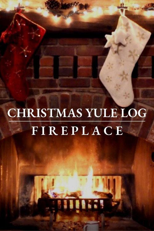 Christmas Yule Log Fireplace 2020 official movie poster