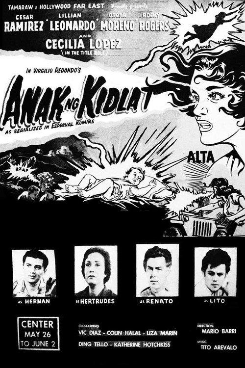 Daughter of Lightning 1959 official movie poster