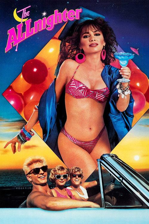 The Allnighter 1987 official movie poster