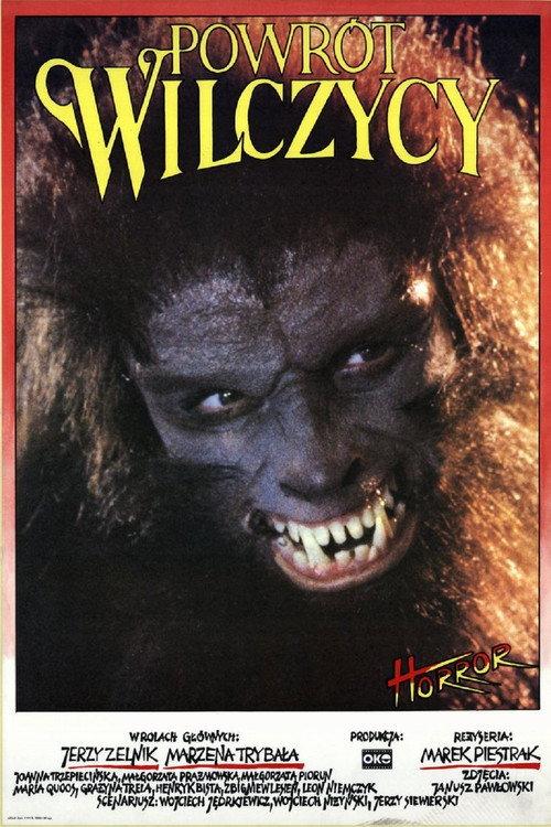 The Return of She-Wolf 1990 official movie poster