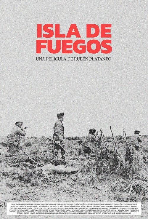Isla de Fuegos 2012 official movie poster