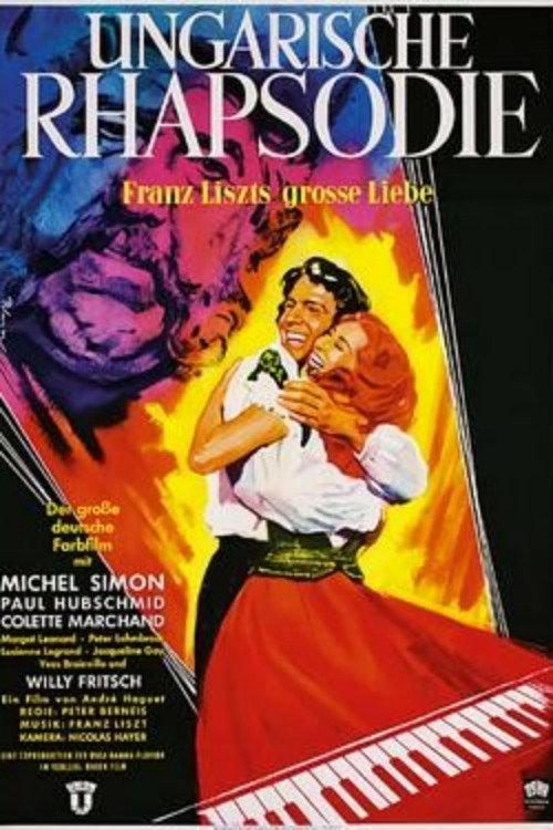 Hungarian Rhapsody 1954 official movie poster