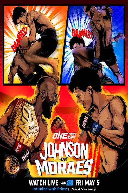 ONE Fight Night 10: Johnson vs. Moraes 3 2023 official movie poster