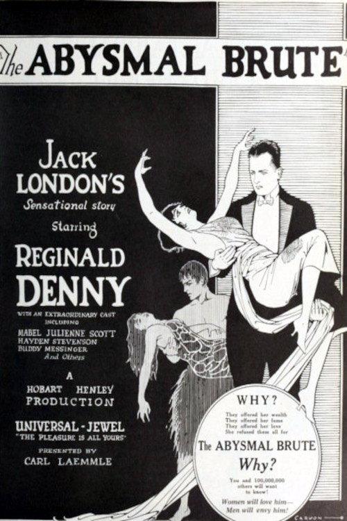 Abysmal Brute 1923 official movie poster