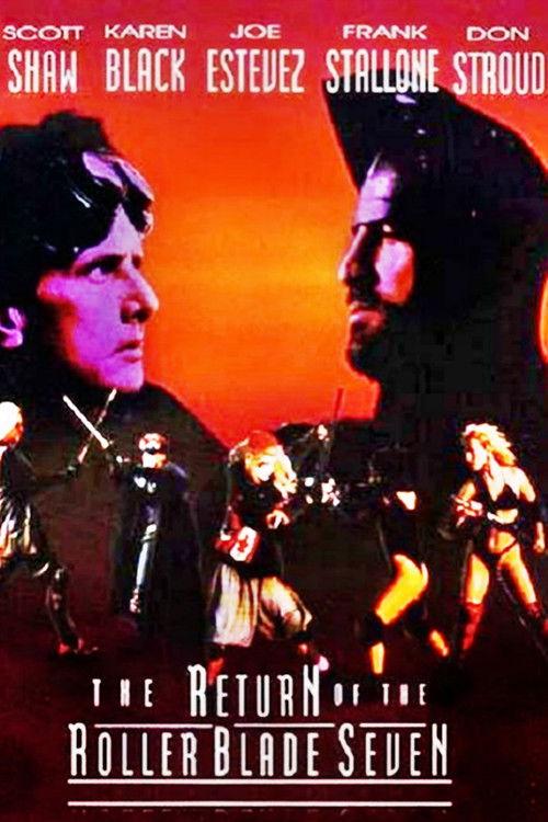 Return of the Roller Blade Seven 1993 official movie poster