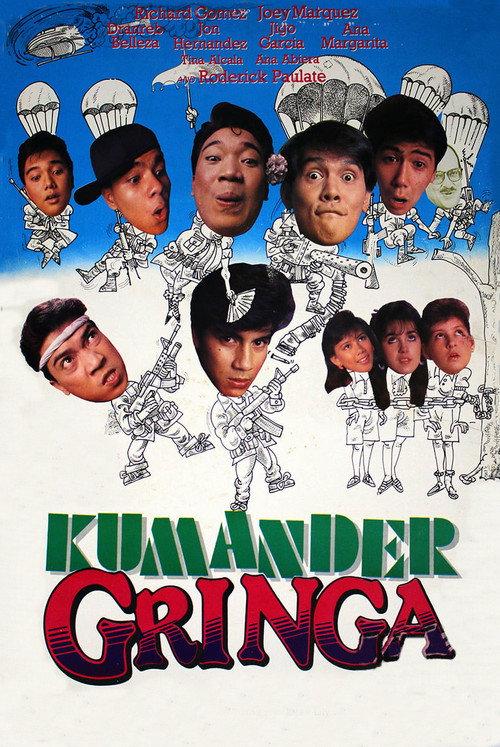 Kumander Gringa 1987 official movie poster