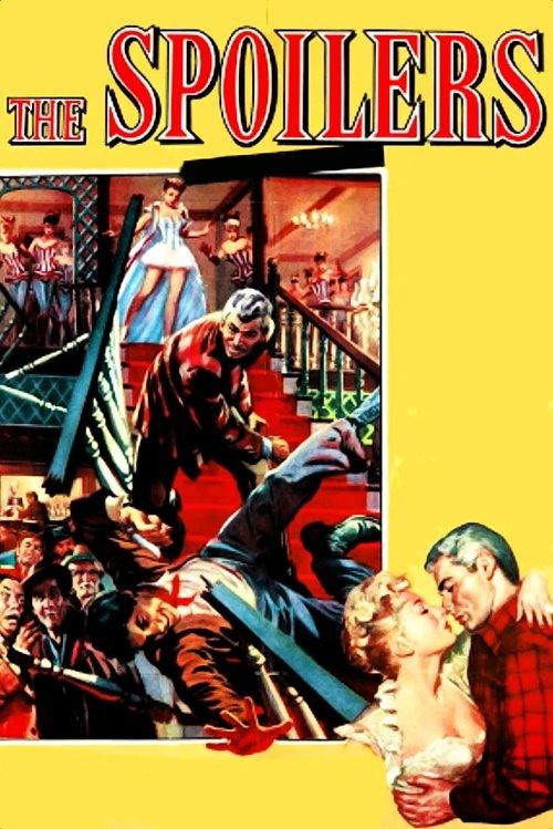 The Spoilers 1955 official movie poster