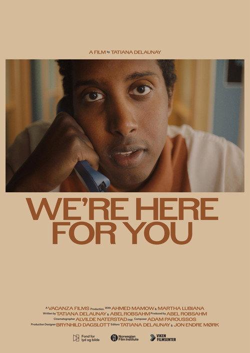We're Here For You 2025 official movie poster