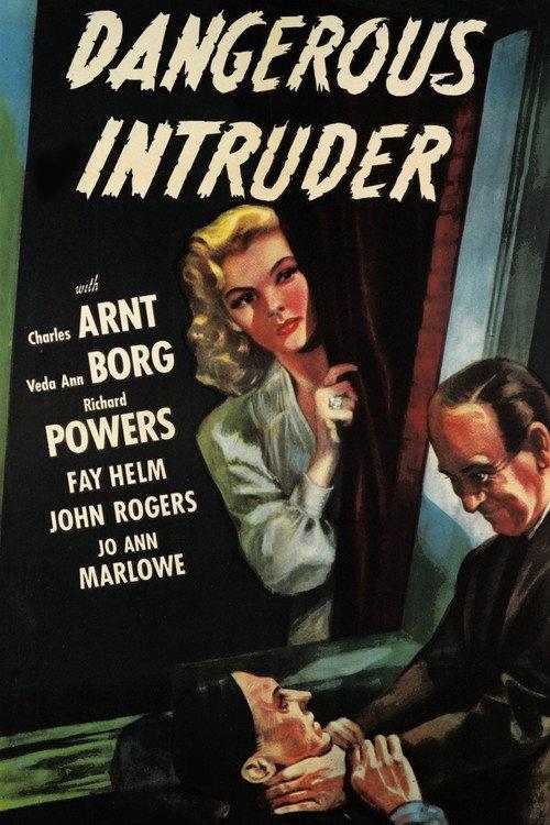 Dangerous Intruder 1945 official movie poster