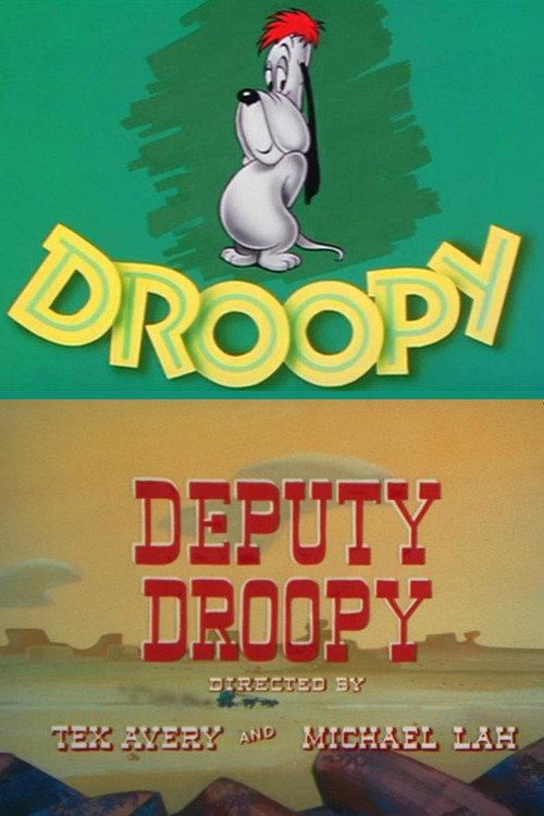 Deputy Droopy 1955 official movie poster