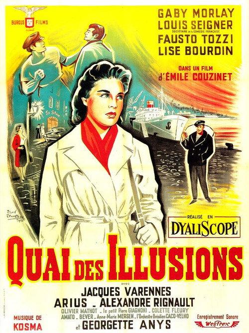 Quai des illusions 1959 official movie poster