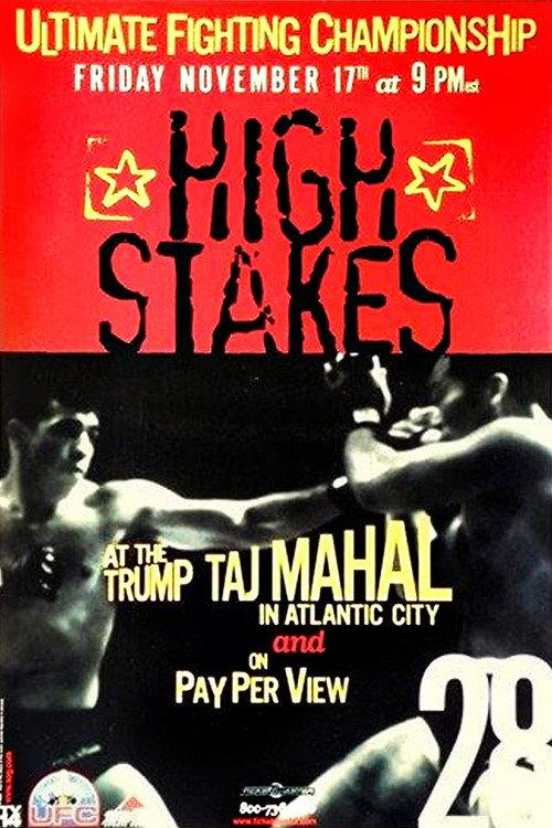 UFC 28: High Stakes 2000 official movie poster
