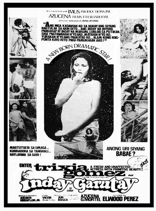 Inday Garutay 1976 official movie poster