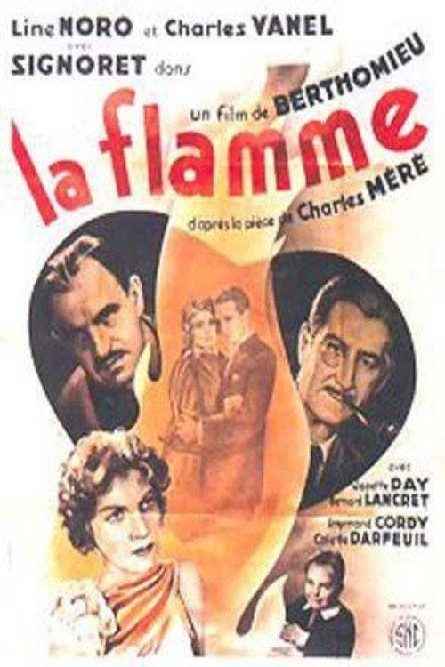 The Flame 1936 official movie poster