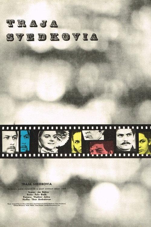Traja svedkovia 1969 official movie poster