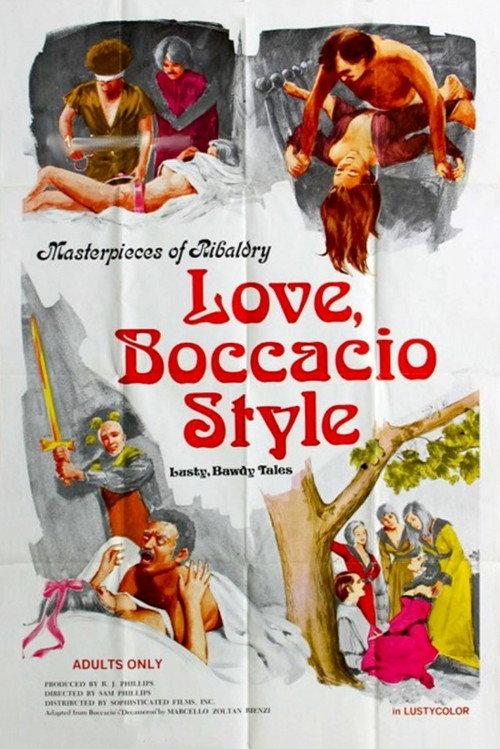 Love Boccaccio Style 1972 official movie poster