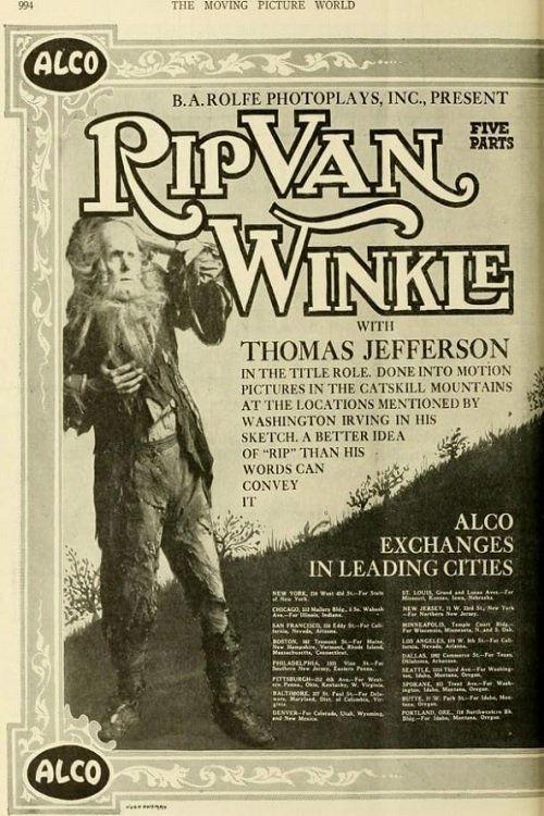 Exit of Rip and the Dwarf 1896 official movie poster