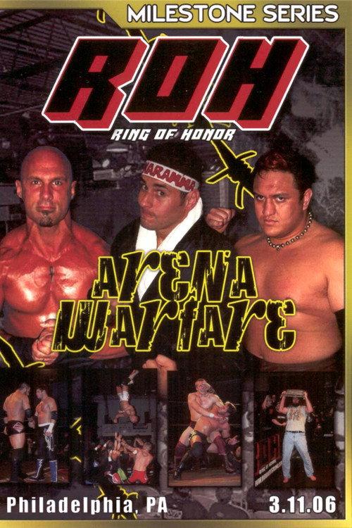 ROH: Arena Warfare 2006 official movie poster