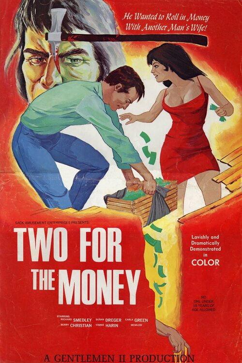 Two for the Money 1971 official movie poster