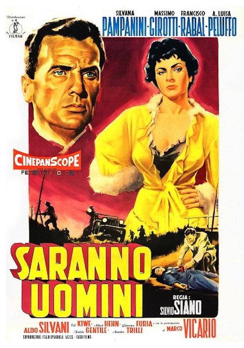 Saranno uomini 1957 official movie poster