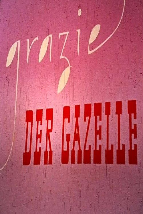 Grazie der Gazelle 1958 official movie poster