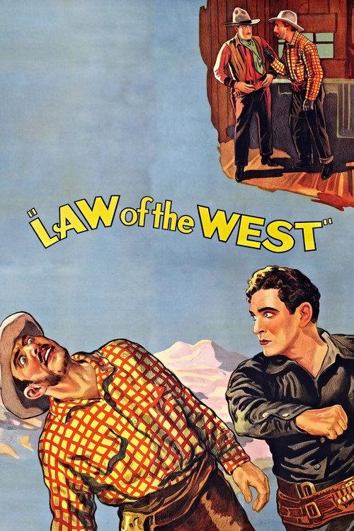 Law of the West 1932 official movie poster