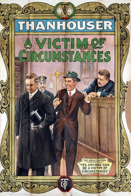 A Victim of Circumstances 1913 official movie poster