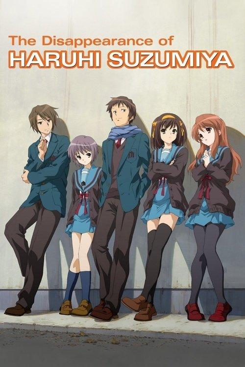 The Disappearance of Haruhi Suzumiya 2010 official movie poster