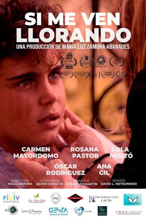 Si me ven llorando 2024 official movie poster