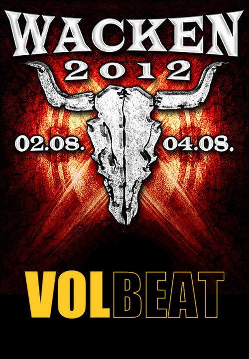 Volbeat: Live at Wacken Open Air 2012 2012 official movie poster