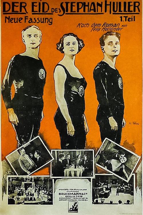 Der Eid des Stephan Huller 1912 official movie poster