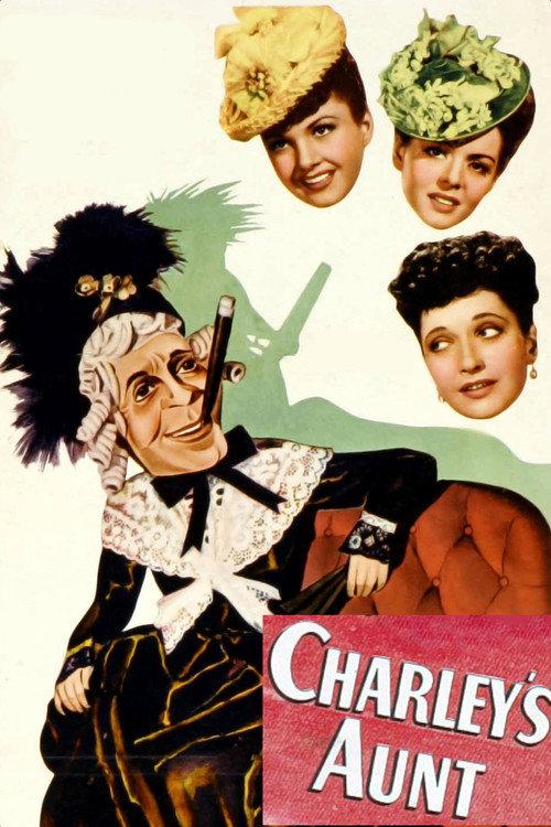 Charley's Aunt 1941 official movie poster