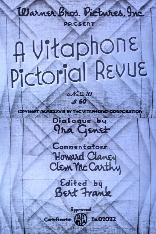 Vitaphone Pictorial Revue (Series 2) #10 1938 official movie poster