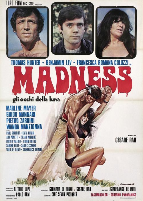 Madness 1971 official movie poster