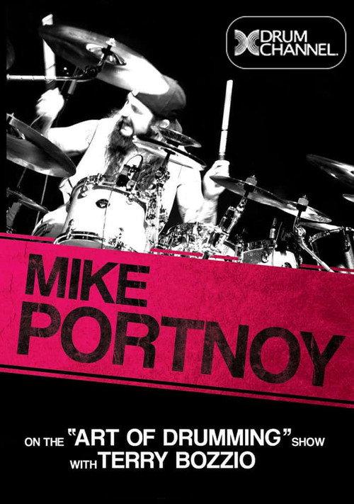 Mike Portnoy on the “Art Of Drumming” with Terry Bozzio 2010 official movie poster