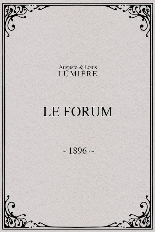 Le forum 1896 official movie poster