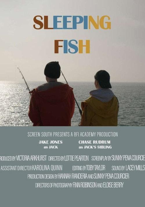 Sleeping Fish 2024 official movie poster