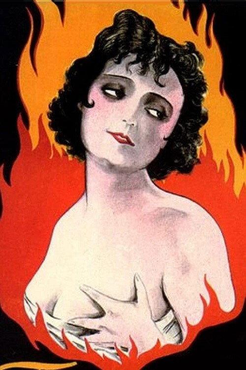 Die Flamme 1923 official movie poster