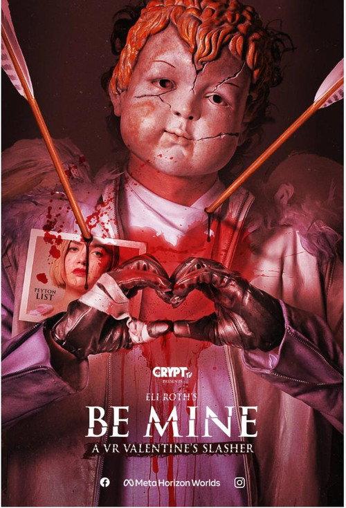 Eli Roth's Be Mine: A VR Valentine's Slasher 2023 official movie poster